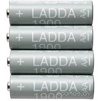 Аккумулятор Ikea Ладда AA 1900mAh 4шт 305.098.17