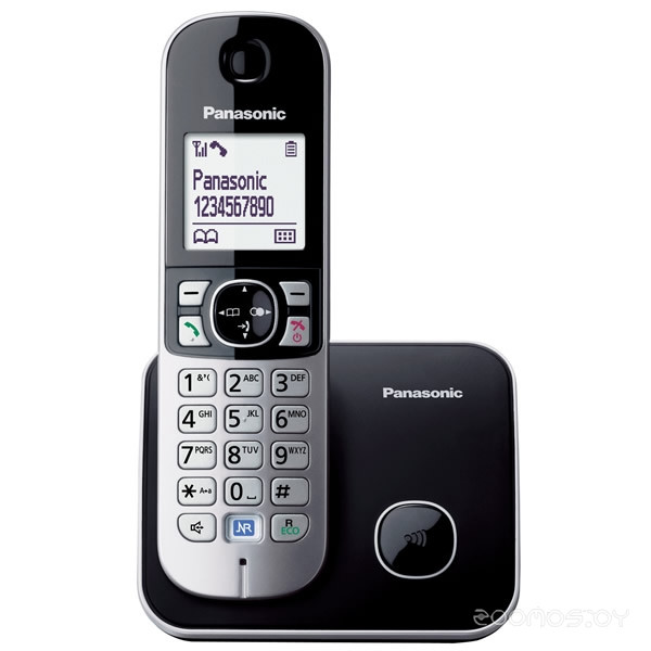 Радиотелефон Panasonic KX-TG6811 B - фото 1 - id-p225486123