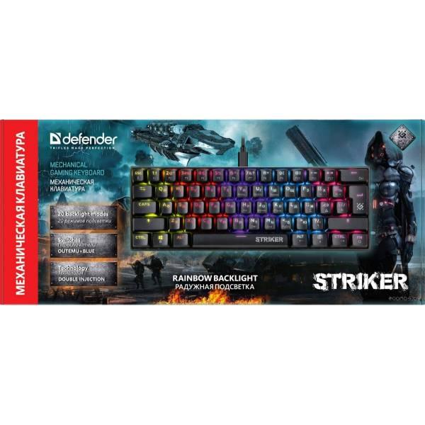 Клавиатура Defender Striker GK-380L - фото 3 - id-p225487133