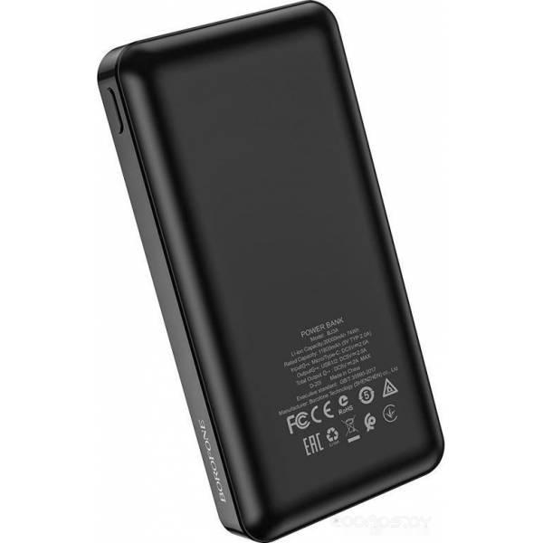 Портативное зарядное устройство Borofone BJ3A Minimalist 20000mAh (черный) - фото 3 - id-p225486144