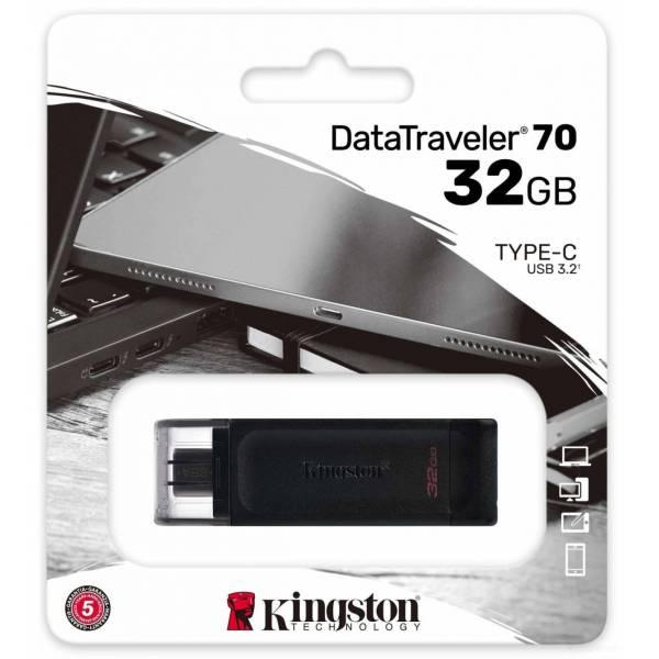 USB Flash Kingston DataTraveler 70 32GB (DT70/32GB) - фото 3 - id-p225486152