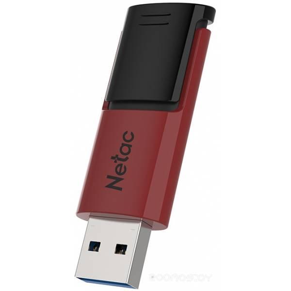 USB Flash Netac 128GB USB 3.0 FlashDrive Netac U182 Red - фото 2 - id-p225486161