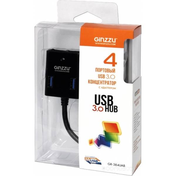 USB-хаб Ginzzu GR-384UAB - фото 8 - id-p225489124