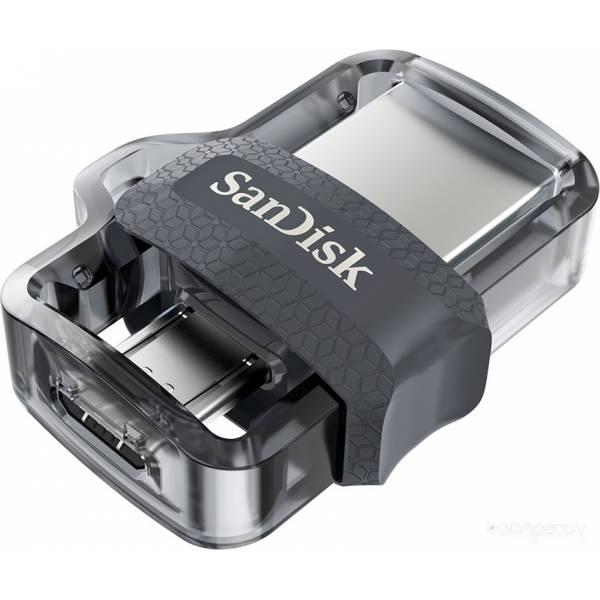 USB Flash SanDisk Ultra Dual M3.0 128GB [SDDD3-128G-G46] - фото 2 - id-p225486182