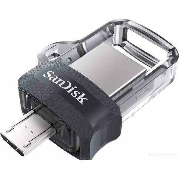 USB Flash SanDisk Ultra Dual M3.0 128GB [SDDD3-128G-G46] - фото 3 - id-p225486182