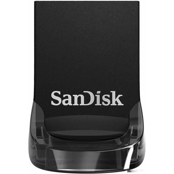 USB Flash SanDisk Ultra Fit USB 3.1 64GB (черный) - фото 1 - id-p225486184