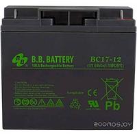 Аккумулятор для ИБП B.B. Battery BC17-12 (12В/17 А·ч)