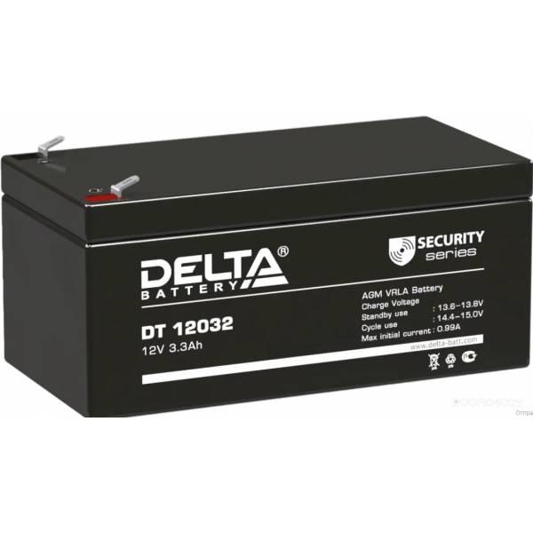 Аккумулятор для ИБП DELTA DT 12032 (12В/3.3 А·ч) - фото 1 - id-p225489172
