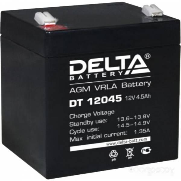 Аккумулятор для ИБП DELTA DT 12045 (12В/4.5 А·ч) - фото 1 - id-p225489173