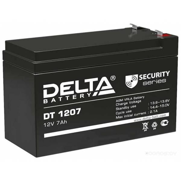 Аккумулятор для ИБП DELTA DT 1207 (12В/7 А·ч) - фото 1 - id-p225489174