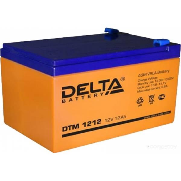 Аккумулятор для ИБП DELTA DT 1212 (12В/12 А·ч) - фото 1 - id-p225489175