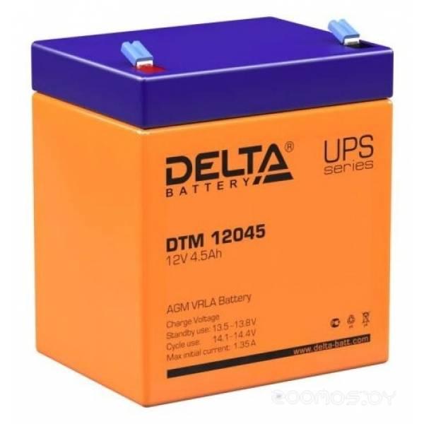 Аккумулятор для ИБП DELTA DTM 12045 (12В/4.5 А·ч) - фото 1 - id-p225489182