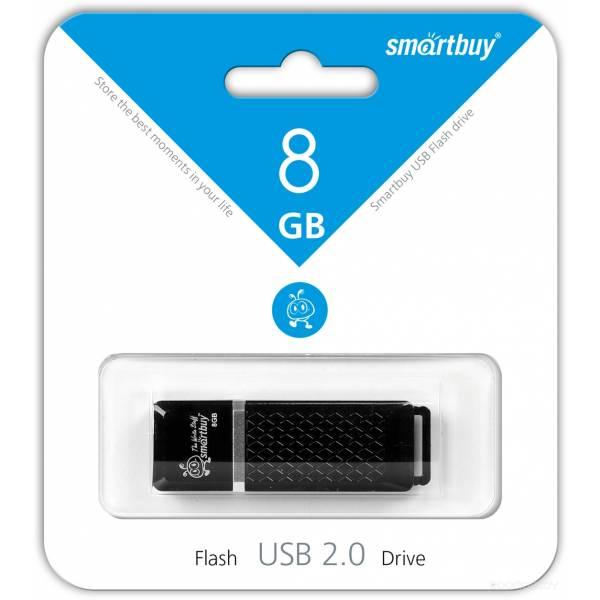 USB Flash SmartBuy Quartz 8GB (Black) (SB8GBQZ-K) - фото 6 - id-p225486213