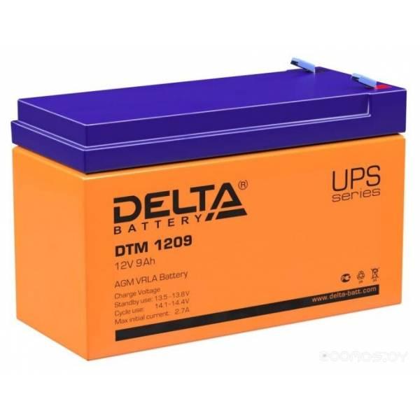 Аккумулятор для ИБП DELTA DTM 1209 (12В/9 А·ч) - фото 1 - id-p225489185