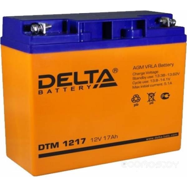 Аккумулятор для ИБП DELTA DTM 1217 (12В/17 А·ч) - фото 1 - id-p225489186