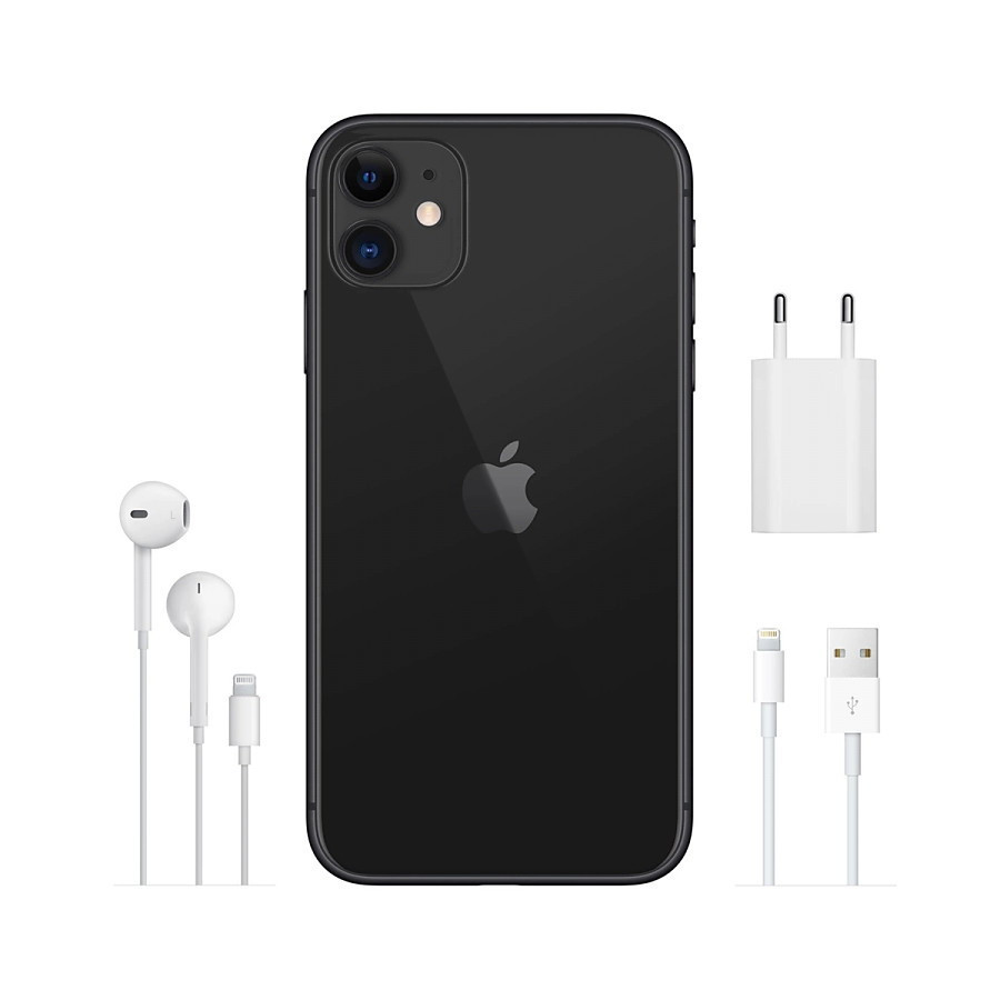 Смартфон Apple iPhone 11 64GB (черный) - фото 4 - id-p225485758