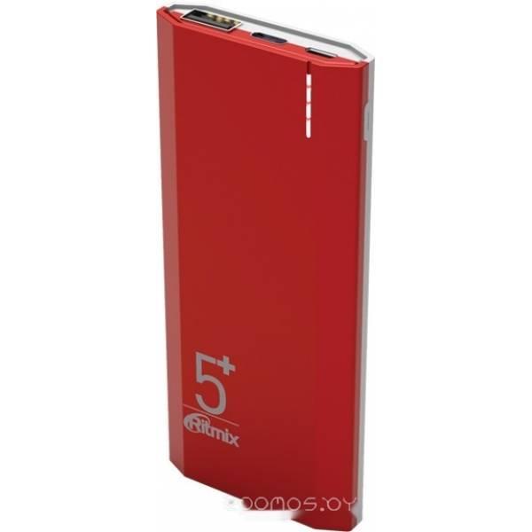 Портативное зарядное устройство Ritmix RPB-5002 (красный) - фото 1 - id-p225486241