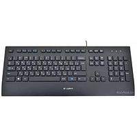 Клавиатура Logitech Corded Keyboard K280e Black USB