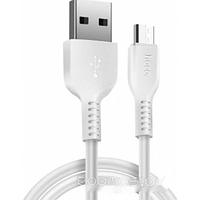 Кабель Hoco X20 microUSB (2 м, белый)