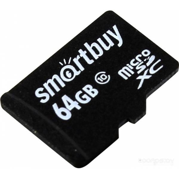 Карта памяти SmartBuy microSDXC SB64GBSDCL10-00LE 64GB - фото 2 - id-p225486287