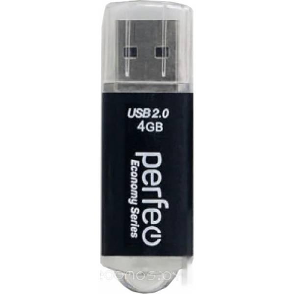 USB Flash Perfeo E01 4GB (черный) - фото 1 - id-p225488345