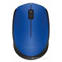 Мышь Logitech M171 Wireless Mouse синий/черный [910-004640]