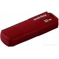 USB Flash SmartBuy Clue 32GB (бордовый)