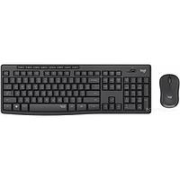 Клавиатура + мышь Logitech MK295 Silent (черный)