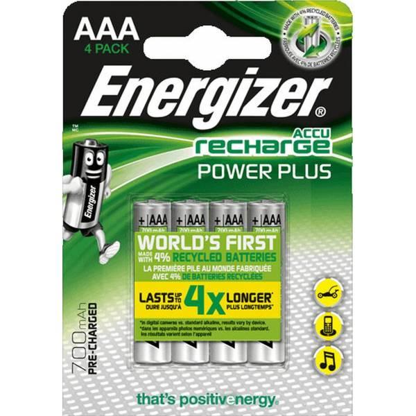 Аккумулятор Energizer Recharge Power Plus AAA 700mAh 4 шт. - фото 1 - id-p225486510