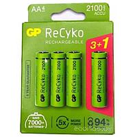 Аккумуляторы GP ReCyko AA 2100mAh 4шт.