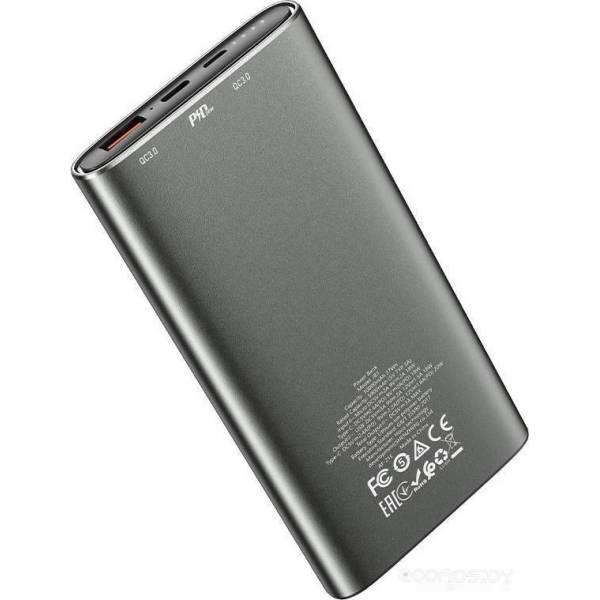 Портативное зарядное устройство Hoco J83 Standard 10000mAh (серый) - фото 3 - id-p225486628