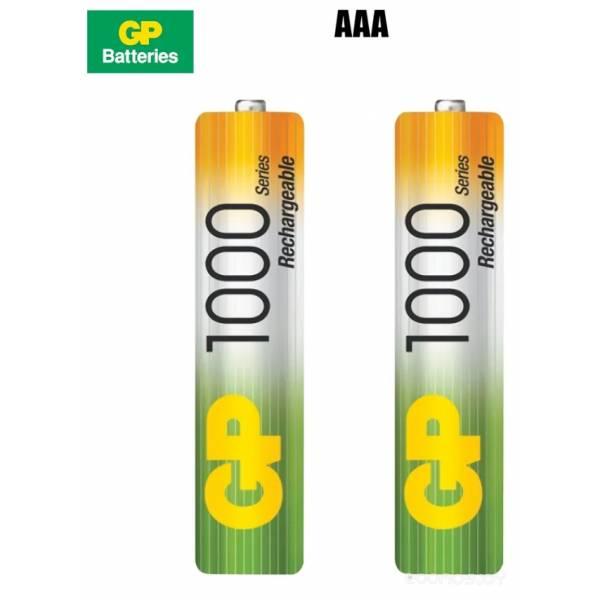 Аккумуляторы GP AAA 1000mAh 2 шт. [100AAAHC] - фото 2 - id-p225496545