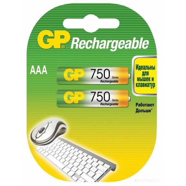 GP AAA 750mAh 2 шт. [75AAAHC] - фото 1 - id-p225496546