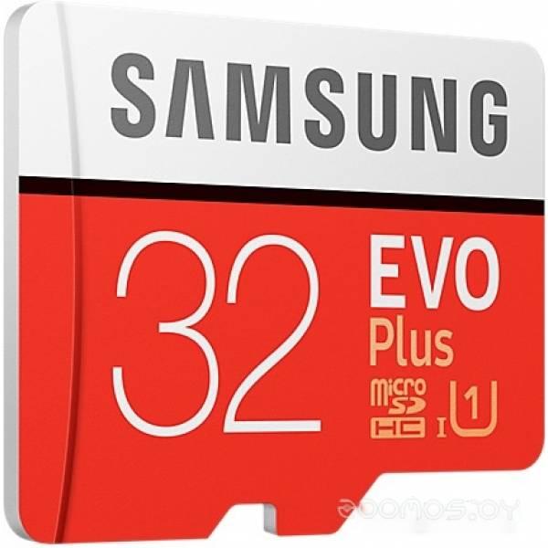 Карта памяти Samsung EVO Plus microSDHC 32GB + адаптер - фото 6 - id-p225487586