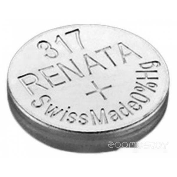 Батарейка Renata SR317/SR516SW 1.55V 10mAh 5.8x1.6 мм - фото 1 - id-p225486690