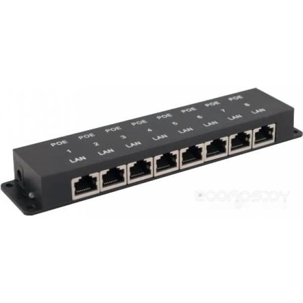 Poe-инжектор Osnovo Midspan-8/P - фото 2 - id-p225490686