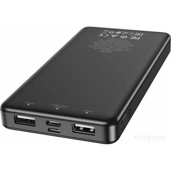 Портативное зарядное устройство Hoco J84 Cool plug 10000mAh (черный) - фото 3 - id-p225486745