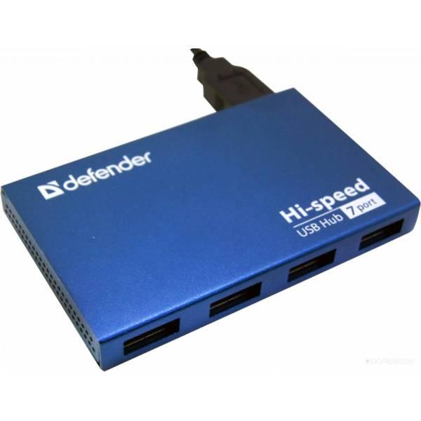 USB-хаб Defender Septima Slim (83505) - фото 3 - id-p225486769