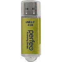 USB Flash Perfeo E01 4GB (золотистый)