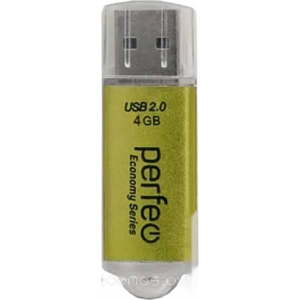 USB Flash Perfeo E01 4GB (золотистый) - фото 1 - id-p225486869