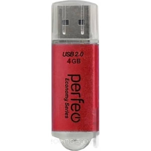 USB Flash Perfeo E01 4GB (красный) - фото 1 - id-p225486870