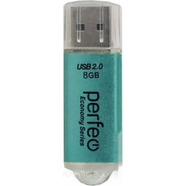 USB Flash Perfeo E01 8GB (зеленый) - фото 1 - id-p225486873