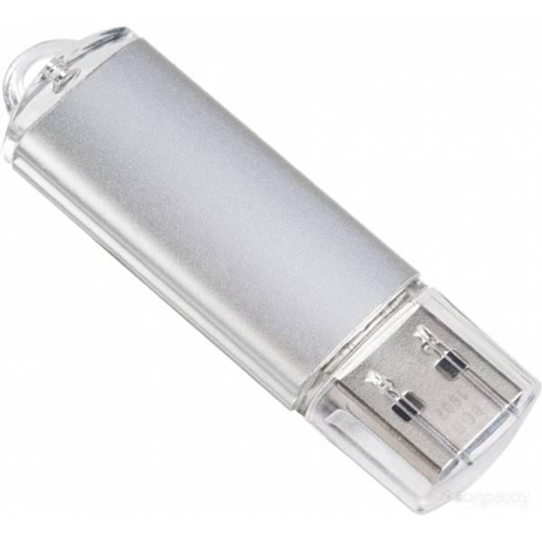 USB Flash Perfeo E01 8GB (серебристый) - фото 2 - id-p225486876