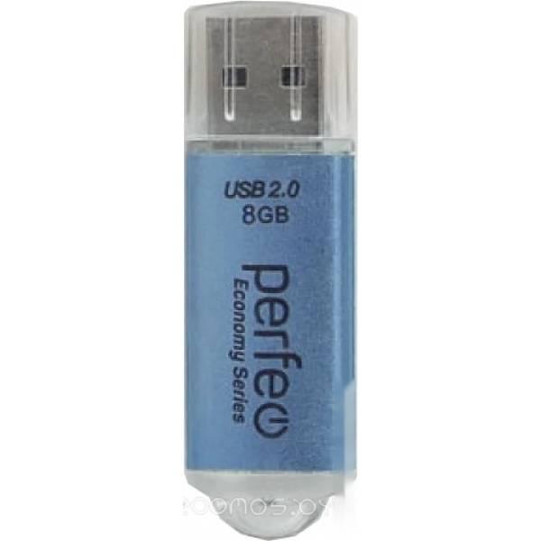 USB Flash Perfeo E01 8GB (синий) - фото 1 - id-p225486877