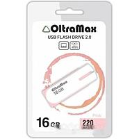 USB Flash OltraMax 220 16GB (розовый) [OM-16GB-220-Pink]