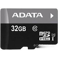 Карта памяти A-Data Premier microSDHC UHS-I U1 (10 Class) 32 Gb (AUSDH32GUICL10-RA1)