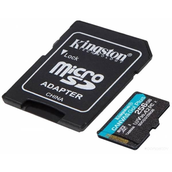 Карта памяти Kingston Canvas Go! Plus microSDXC 128GB (с адаптером) SDCG3/128GB - фото 2 - id-p225491882