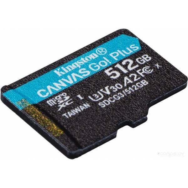 Карта памяти Kingston Canvas Go! Plus microSDXC 512GB - фото 2 - id-p225491885