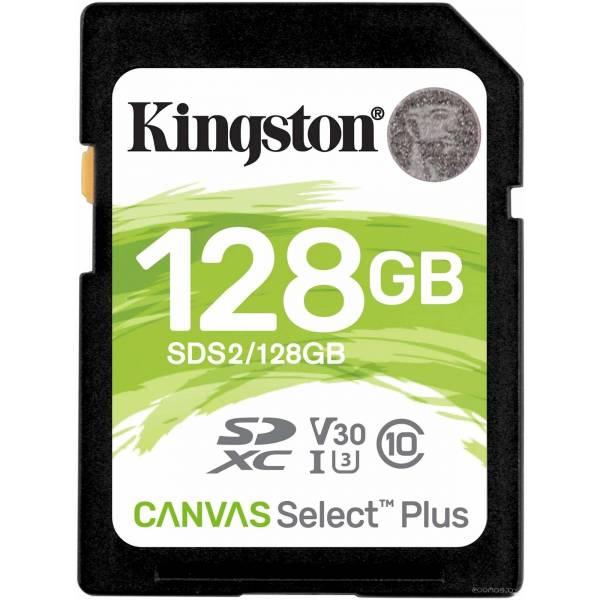 Карта памяти Kingston Canvas Select Plus SDXC 128GB - фото 1 - id-p225491891