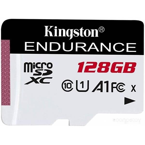 Карта памяти Kingston High Endurance microSDXC 128GB - фото 1 - id-p225491894